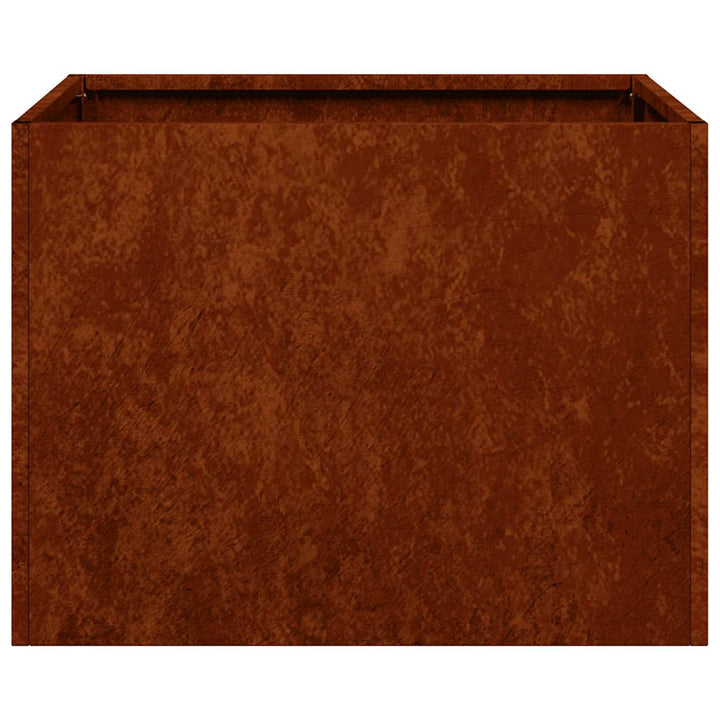plantekasse rustfarvet 40x40x30 cm forvitringsstål