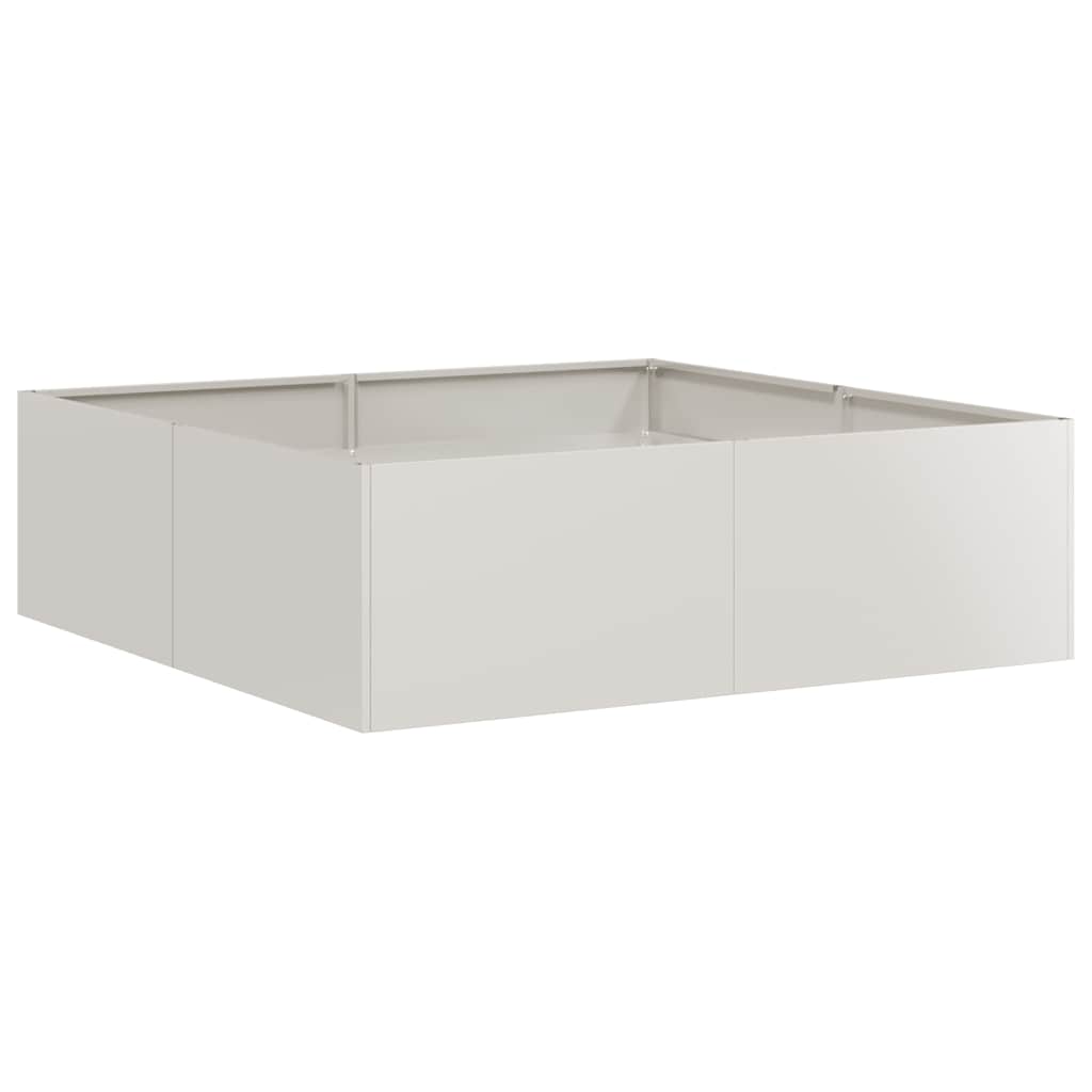 plantekasse 100x100x30 cm rustfrit stål