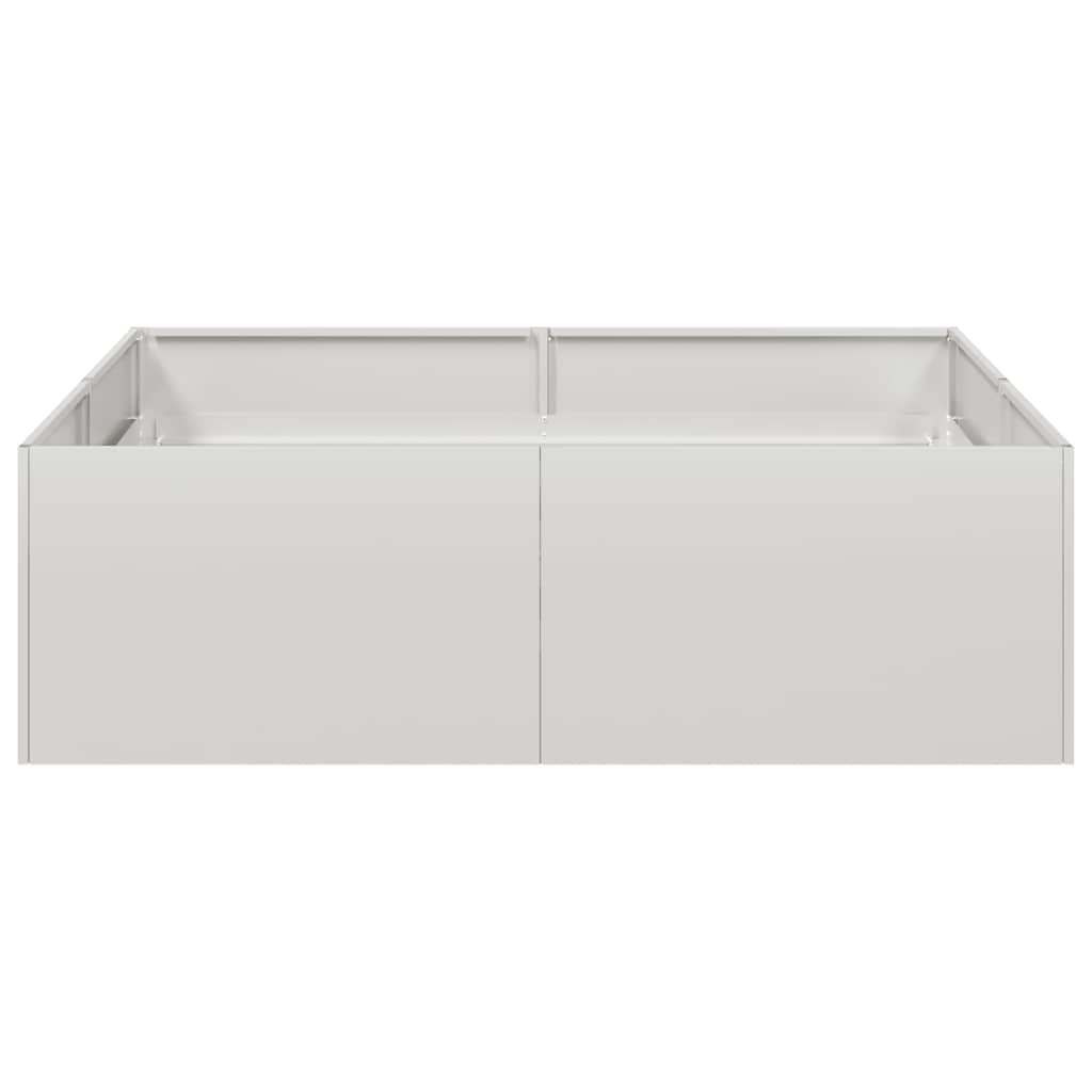 plantekasse 100x100x30 cm rustfrit stål