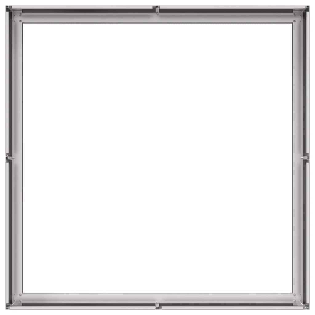 plantekasse 100x100x30 cm rustfrit stål