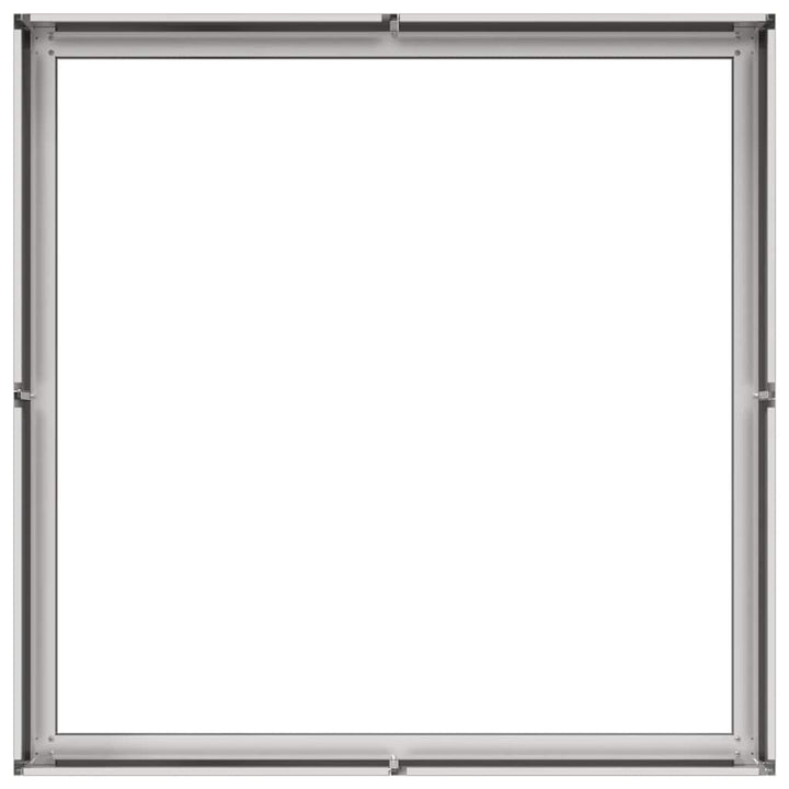 plantekasse 100x100x30 cm rustfrit stål
