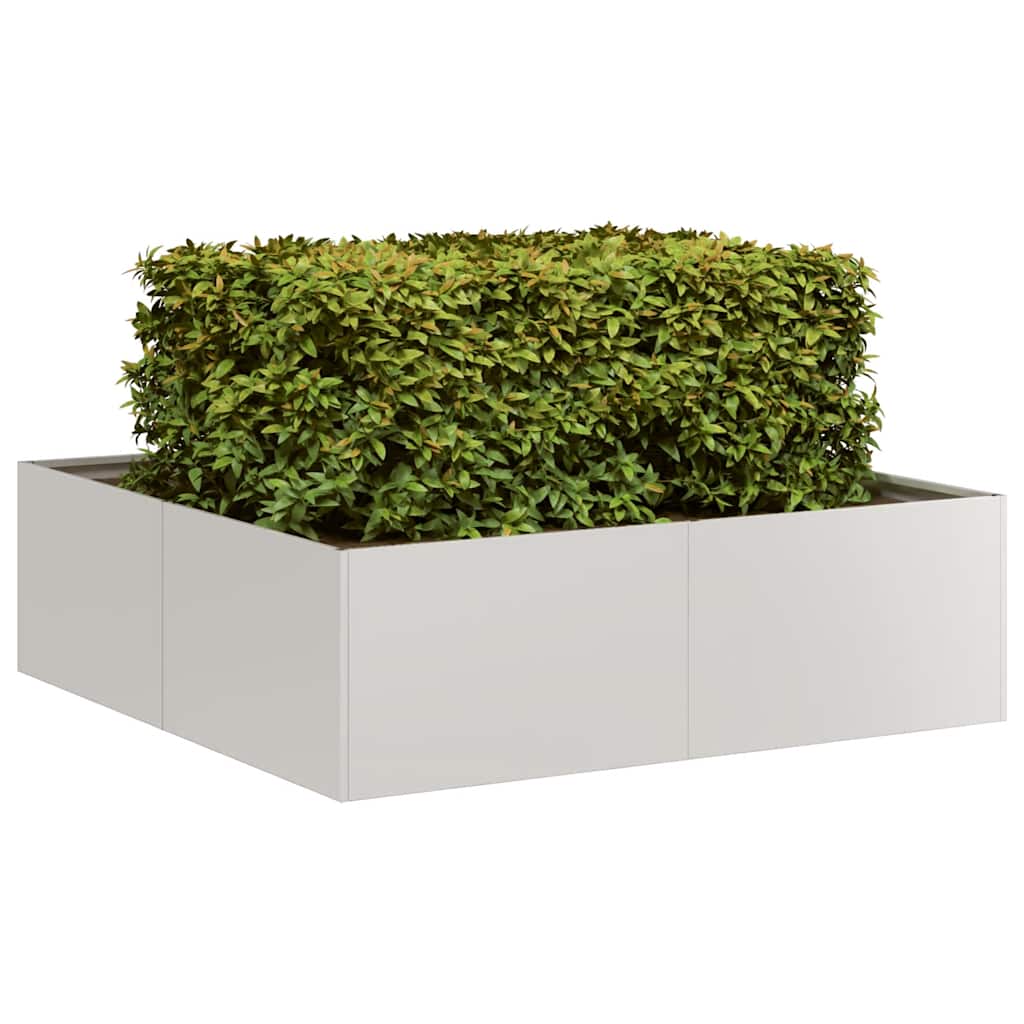 plantekasse 100x100x30 cm rustfrit stål