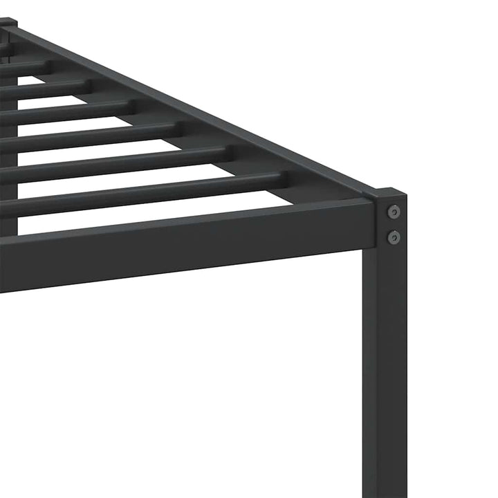 sengeramme uden madras 107x203 cm konstrueret træ røget eg