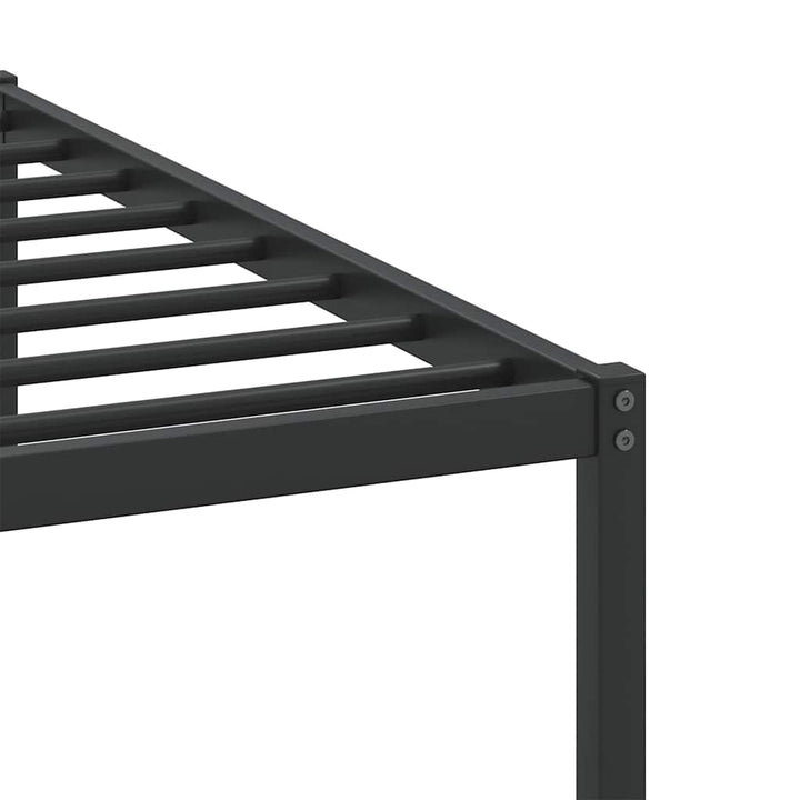sengeramme uden madras 183x203 cm konstrueret træ røget eg