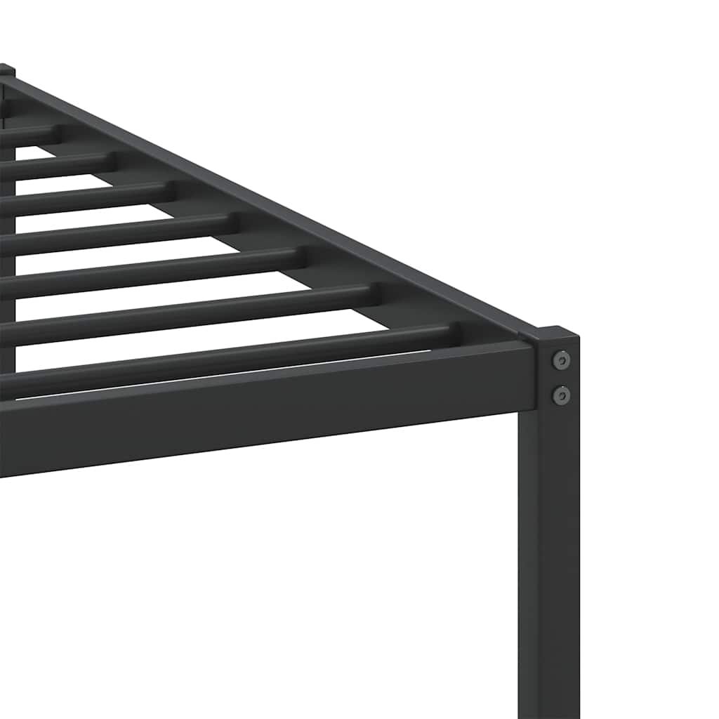 sengeramme uden madras 183x213 cm konstrueret træ røget eg