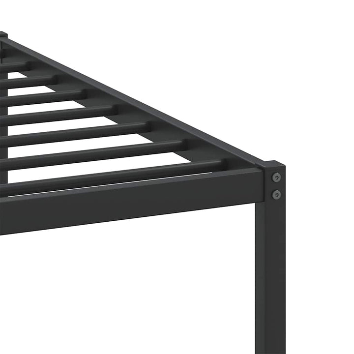 sengeramme uden madras 183x213 cm konstrueret træ røget eg