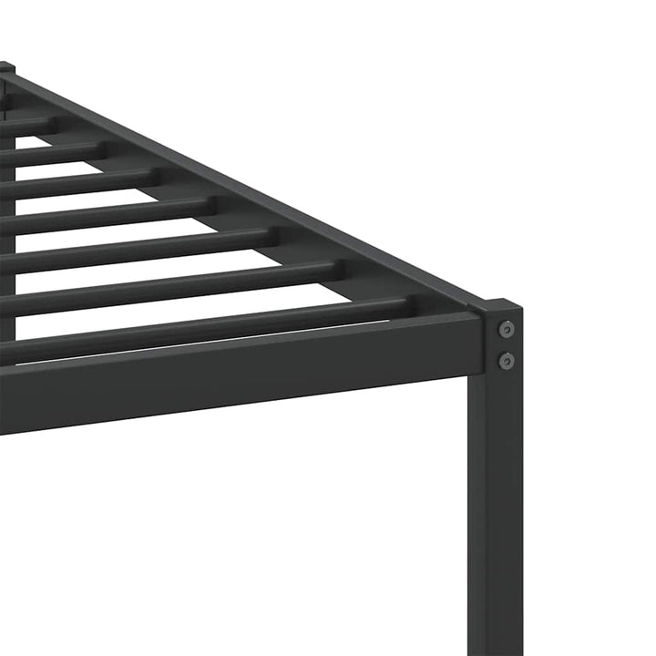 sengeramme uden madras 193x203 cm konstrueret træ røget eg
