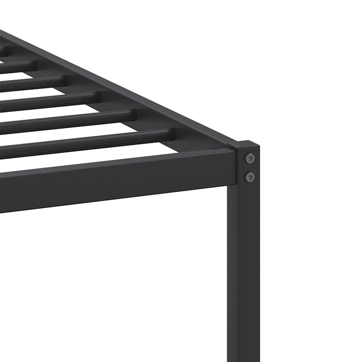 sengeramme 90x200 cm uden madras konstrueret træ brunt eg
