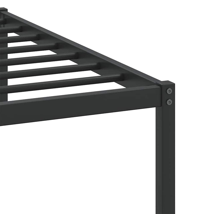 sengeramme 100x190 cm uden madras konstrueret træ brunt eg