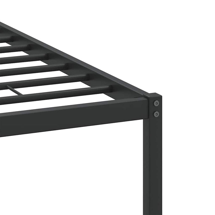 sengeramme 120x200 cm uden madras konstrueret træ brunt eg
