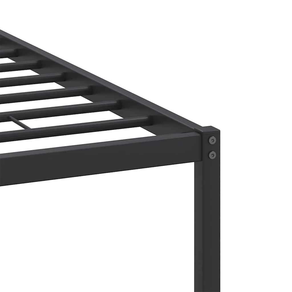 sengeramme 137x190 cm uden madras konstrueret træ brunt eg