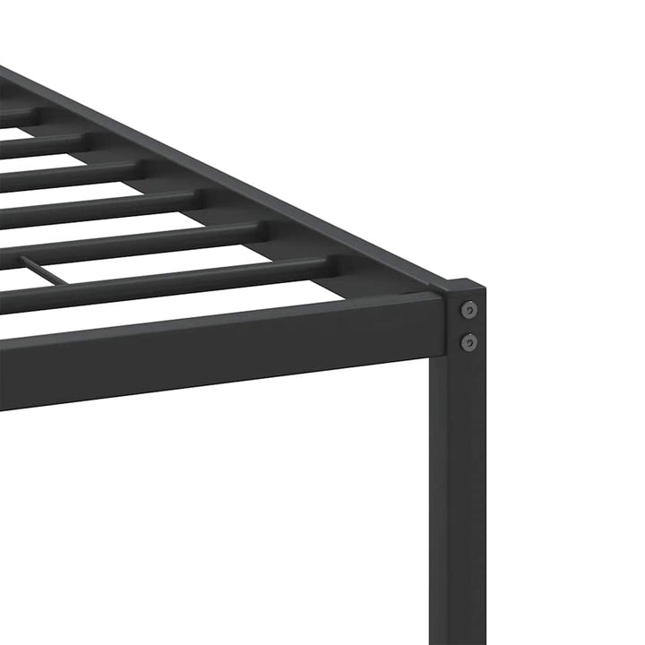 sengeramme 140x190 cm uden madras konstrueret træ brunt eg