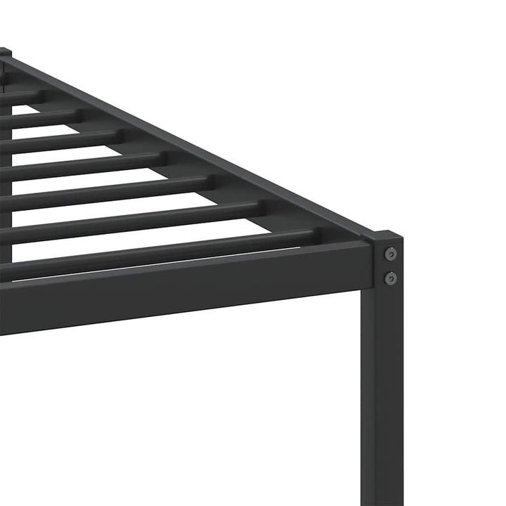 sengeramme uden madras 200x200 cm konstrueret træ brun eg