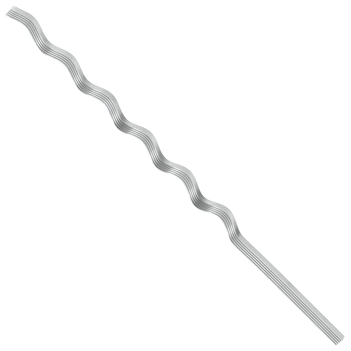 Plante støtte 20 stk. Sølv 150 x 0,6 x 0,6 cm Stål