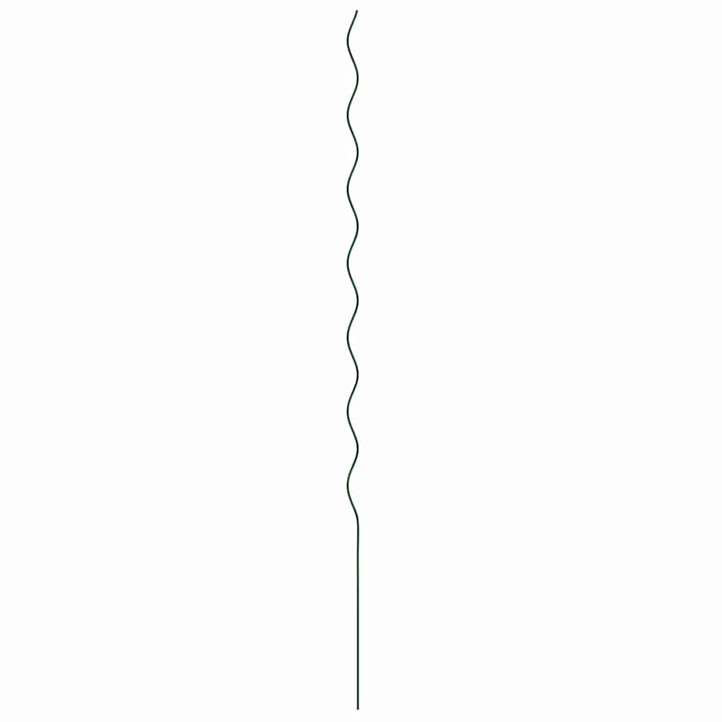 Plante støtte 20 stk. Grøn 170 x 0,6 x 0,6 cm Stål
