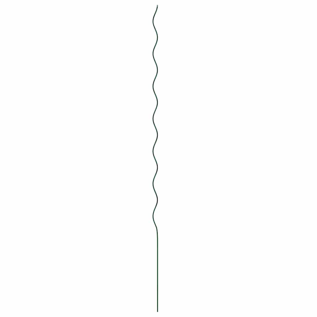 Plante støtte 20 stk. Grøn 170 x 0,6 x 0,6 cm Stål