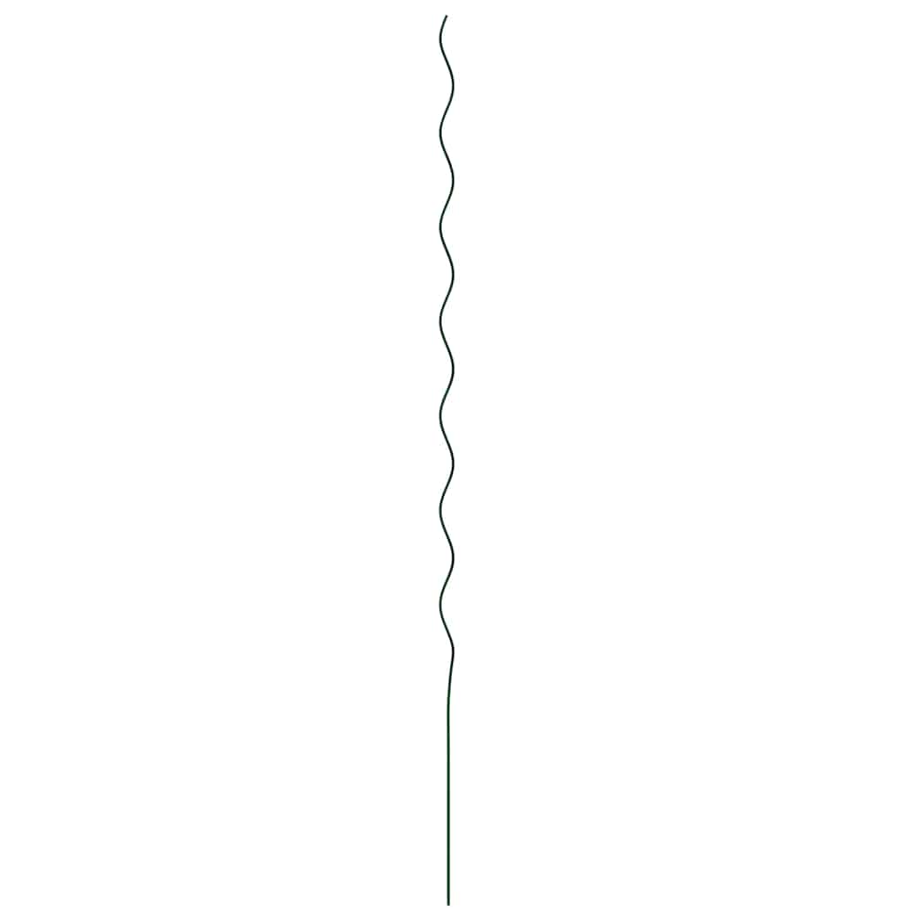 Plante støtte 20 stk. Grøn 170 x 0,6 x 0,6 cm Stål