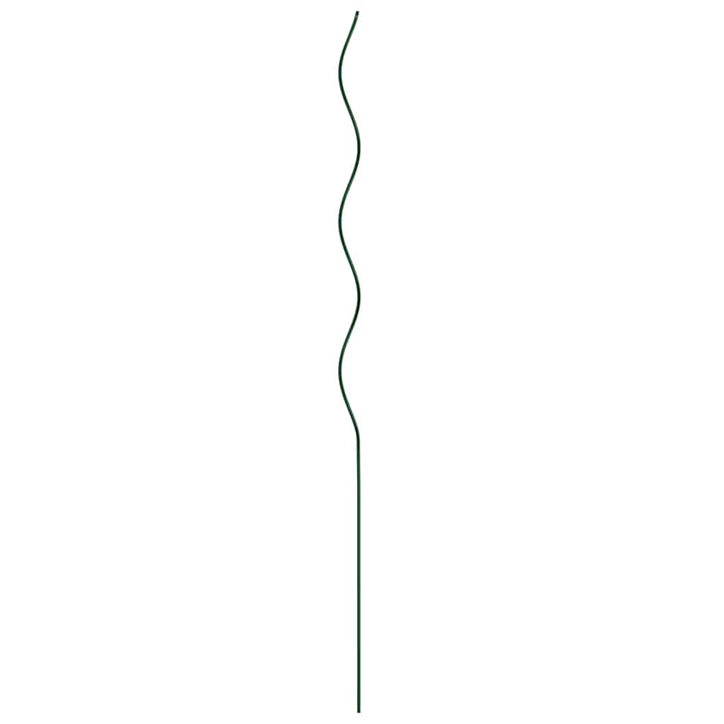 Plante støtte 50 stk. Grøn 110 x 0.6 x 0.6 cm Stål