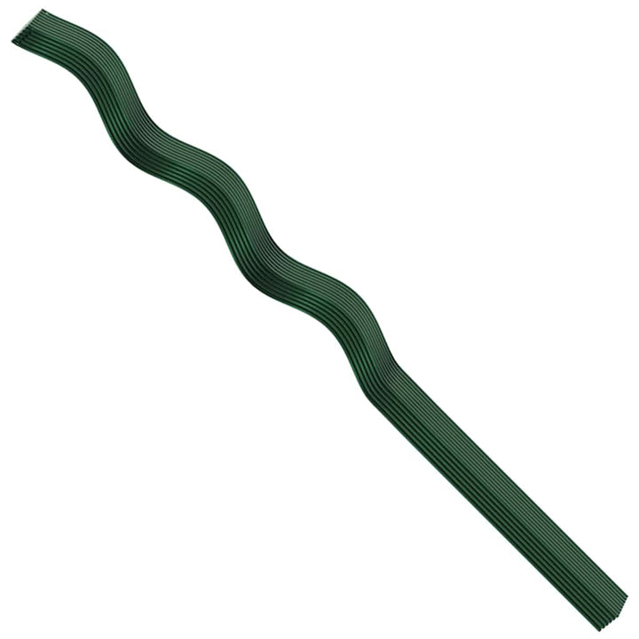 Plante støtte 50 stk. Grøn 110 x 0.6 x 0.6 cm Stål