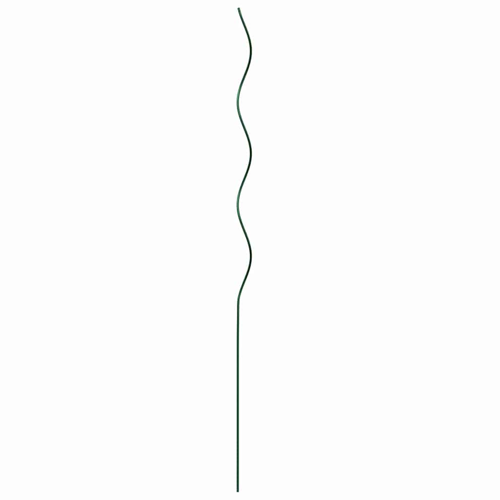 Plante støtte 50 stk. Grøn 110 x 0.6 x 0.6 cm Stål