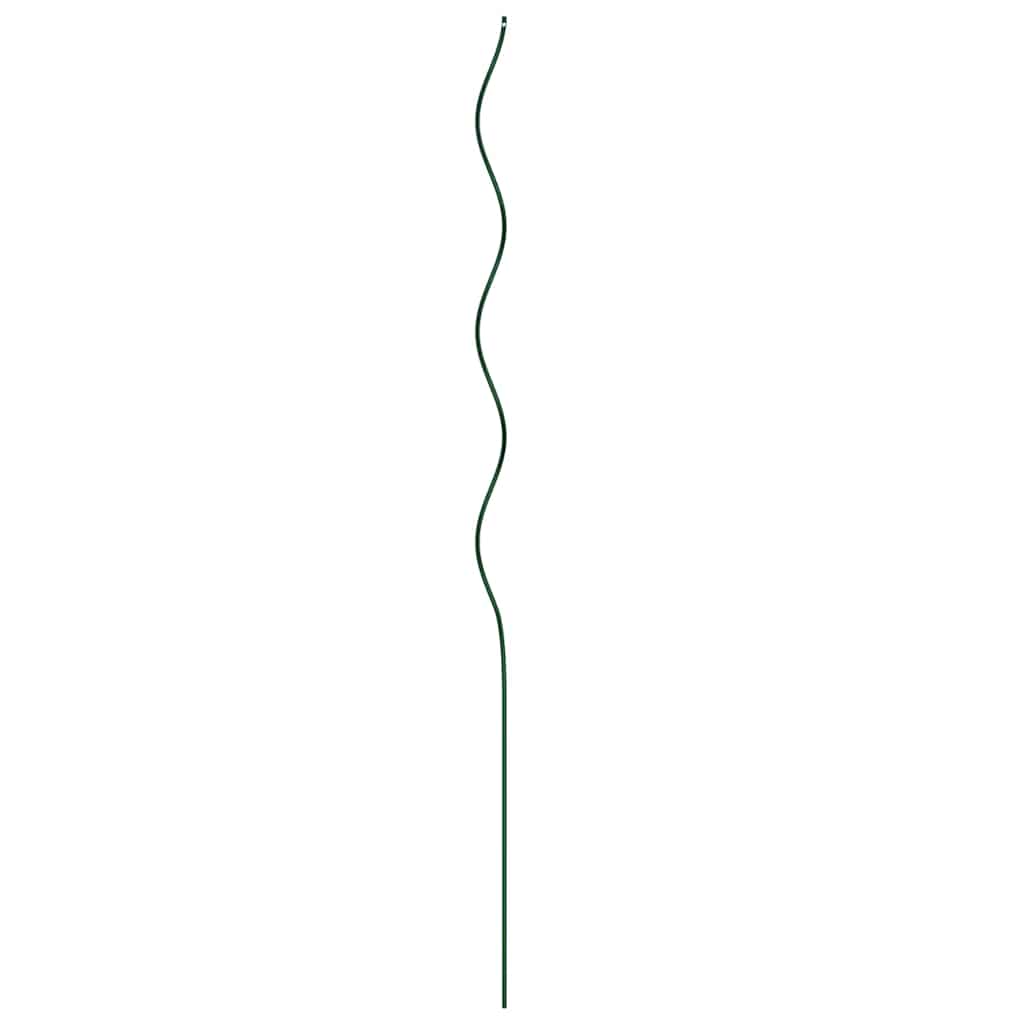 Plante støtte 50 stk. Grøn 110 x 0.6 x 0.6 cm Stål