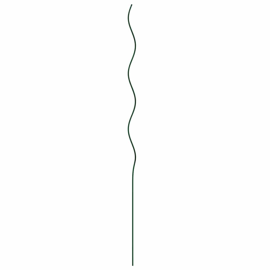 Plante støtte 50 stk. Grøn 110 x 0.6 x 0.6 cm Stål