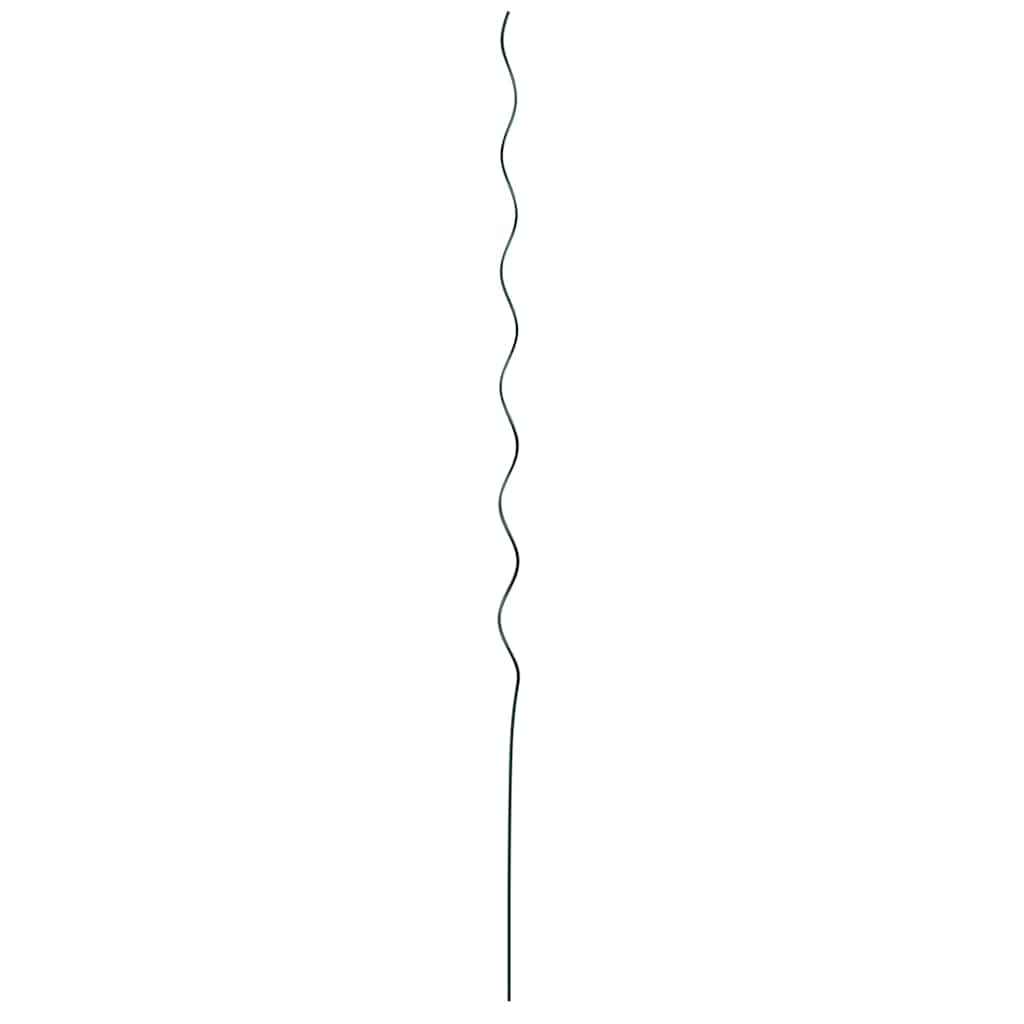 Plante støtte 50 stk. Grøn 150 x 0,6 x 0,6 cm Stål