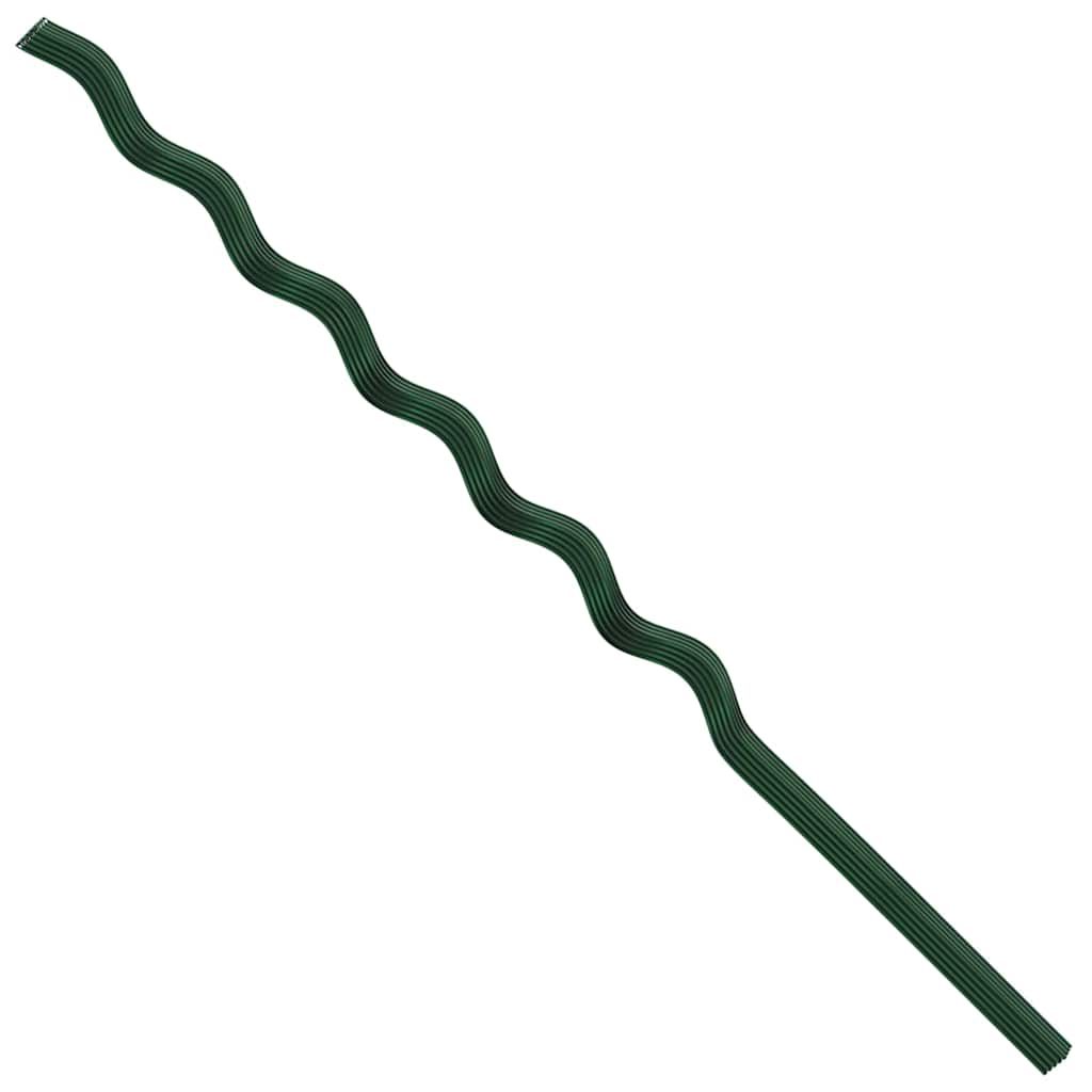 Plante støtte 20 pcs Grøn 150 x 0,6 x 0,6 cm Stål