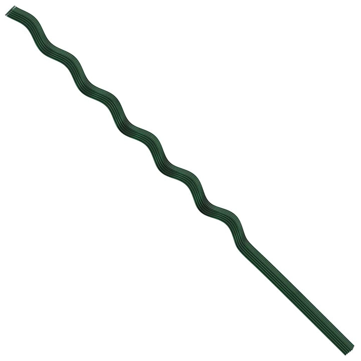Plante støtte 20 pcs Grøn 150 x 0,6 x 0,6 cm Stål