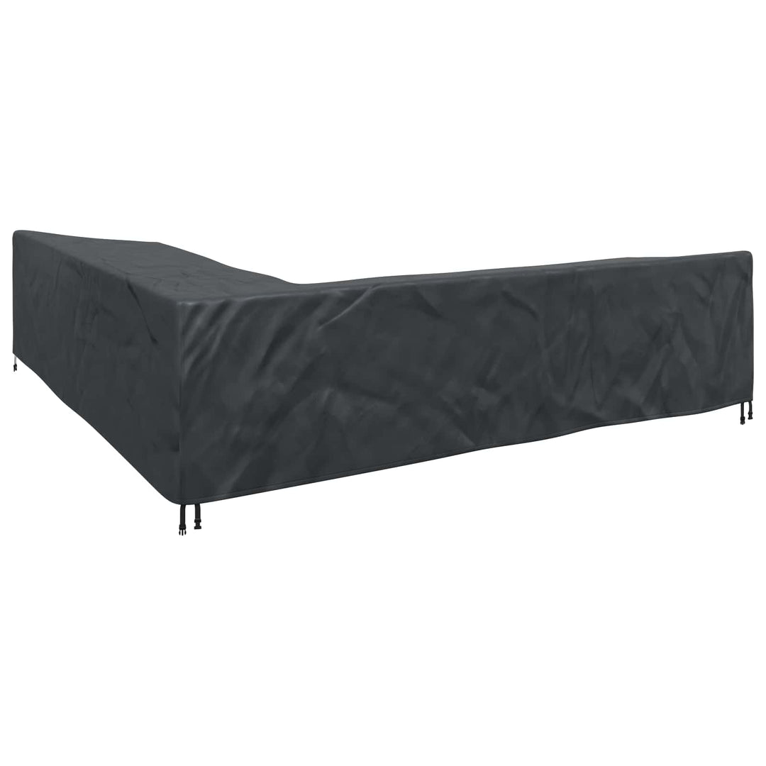 Møbelbetræk Sort 300 x 300 x 80 cm 420D Oxford Stof