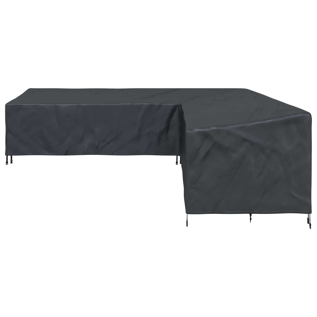 Møbelbetræk Sort 300 x 300 x 80 cm 420D Oxford Stof