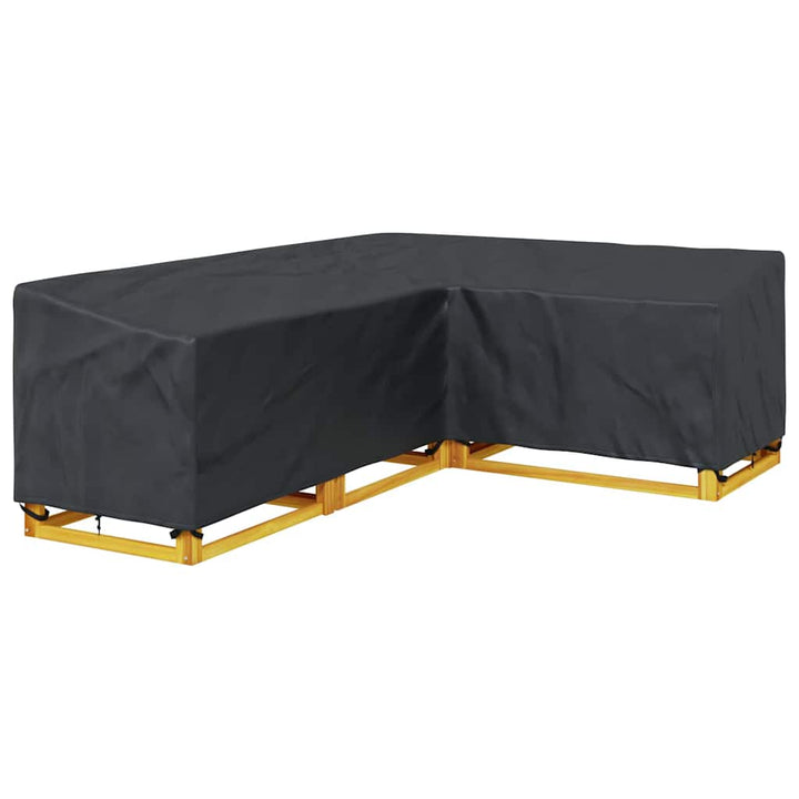 Møbelbetræk Sort 250 x 180 x 80 cm 420D Oxford Stof