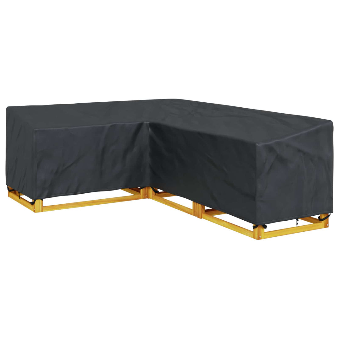 Møbelbetræk Sort 250 x 180 x 80 cm 210D Oxford Stof