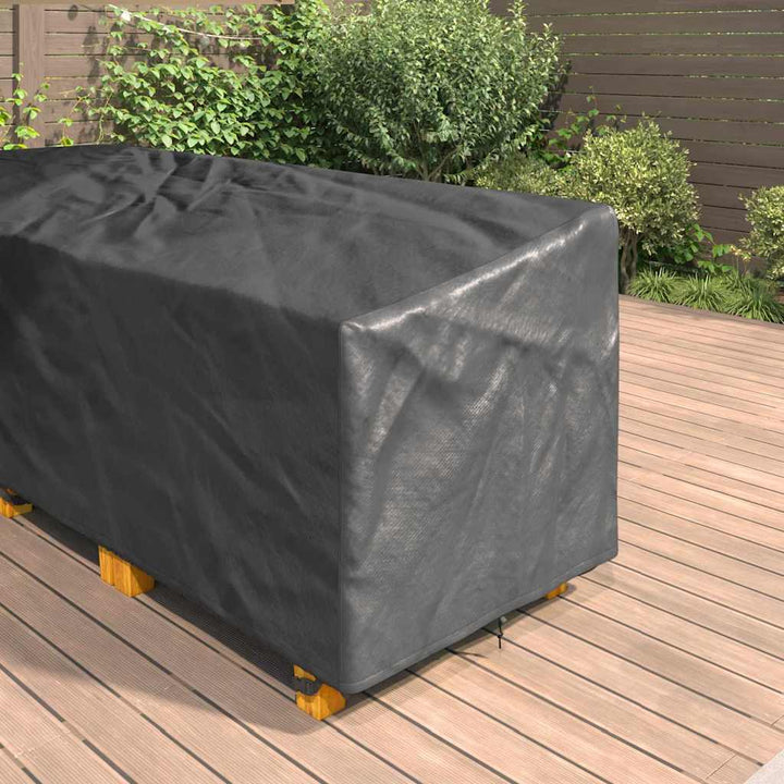 Møbelbetræk Sort 286 x 222 x 80 cm 210D Oxford Stof