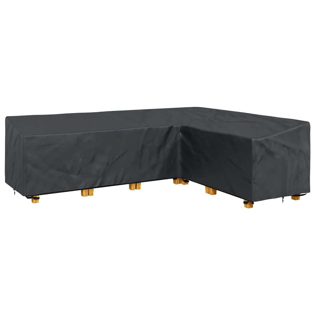 Møbelbetræk Sort 286 x 222 x 80 cm 210D Oxford Stof