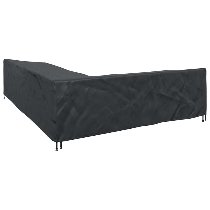 Møbelbetræk Sort 330 x 255 x 80 cm 210D Oxford Stof