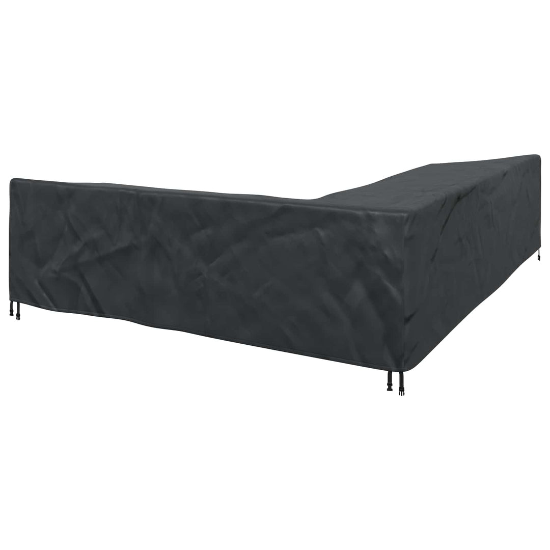 Møbelbetræk Sort 355 x 275 x 80 cm 420D Oxford Stof
