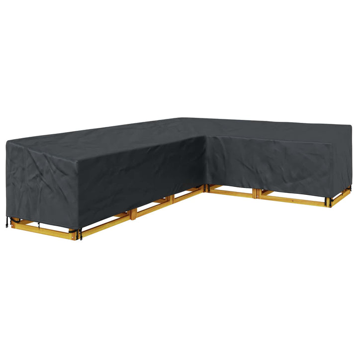 Møbelbetræk Sort 355 x 275 x 80 cm 420D Oxford Stof