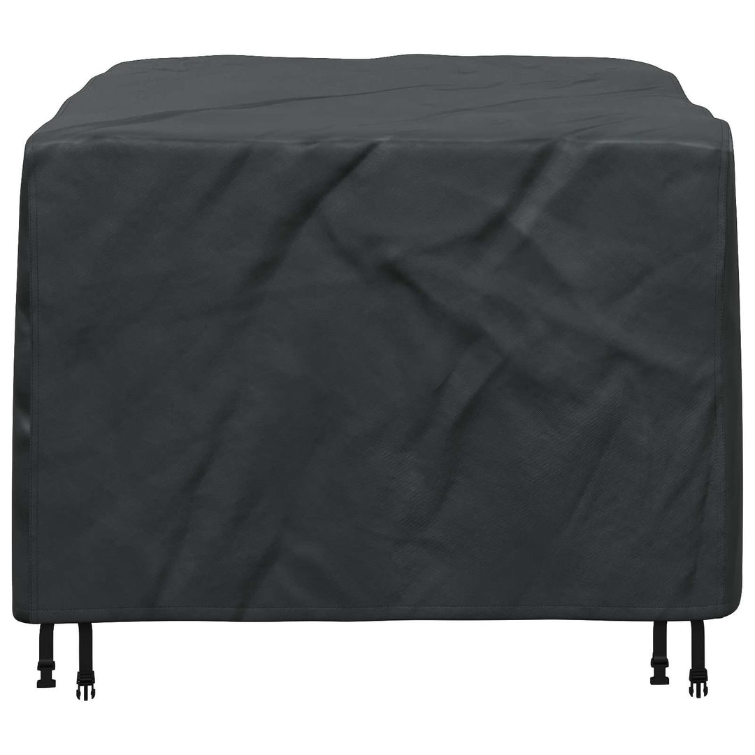 Møbelbetræk Ensfarvet Sort 113 x 113 x 73 cm 210D