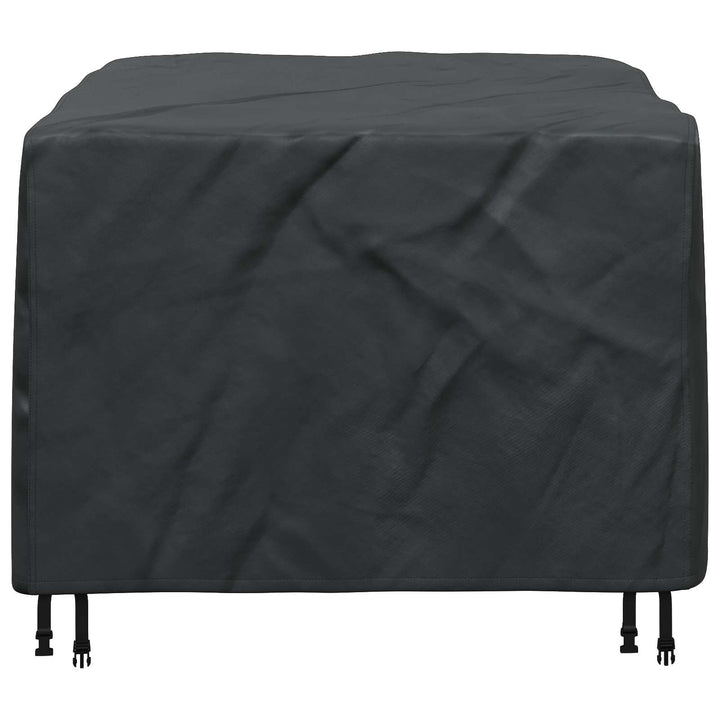 Møbelbetræk Ensfarvet Sort 113 x 113 x 73 cm 210D
