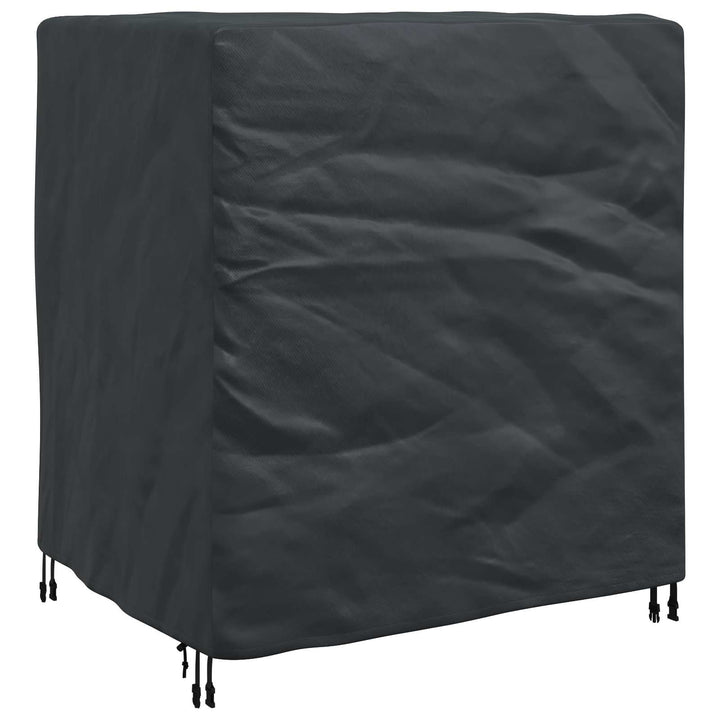 Møbelbetræk Ensfarvet Sort 116 x 100 x 120 cm 210D