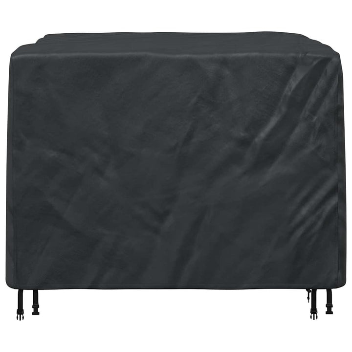 Møbelbetræk Sort 125 x 125 x 74 cm 420D Oxford stof