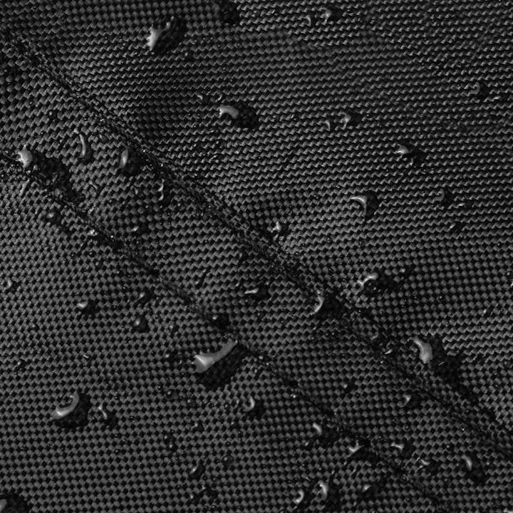 Møbelbetræk Sort 125 x 125 x 74 cm 420D Oxford stof