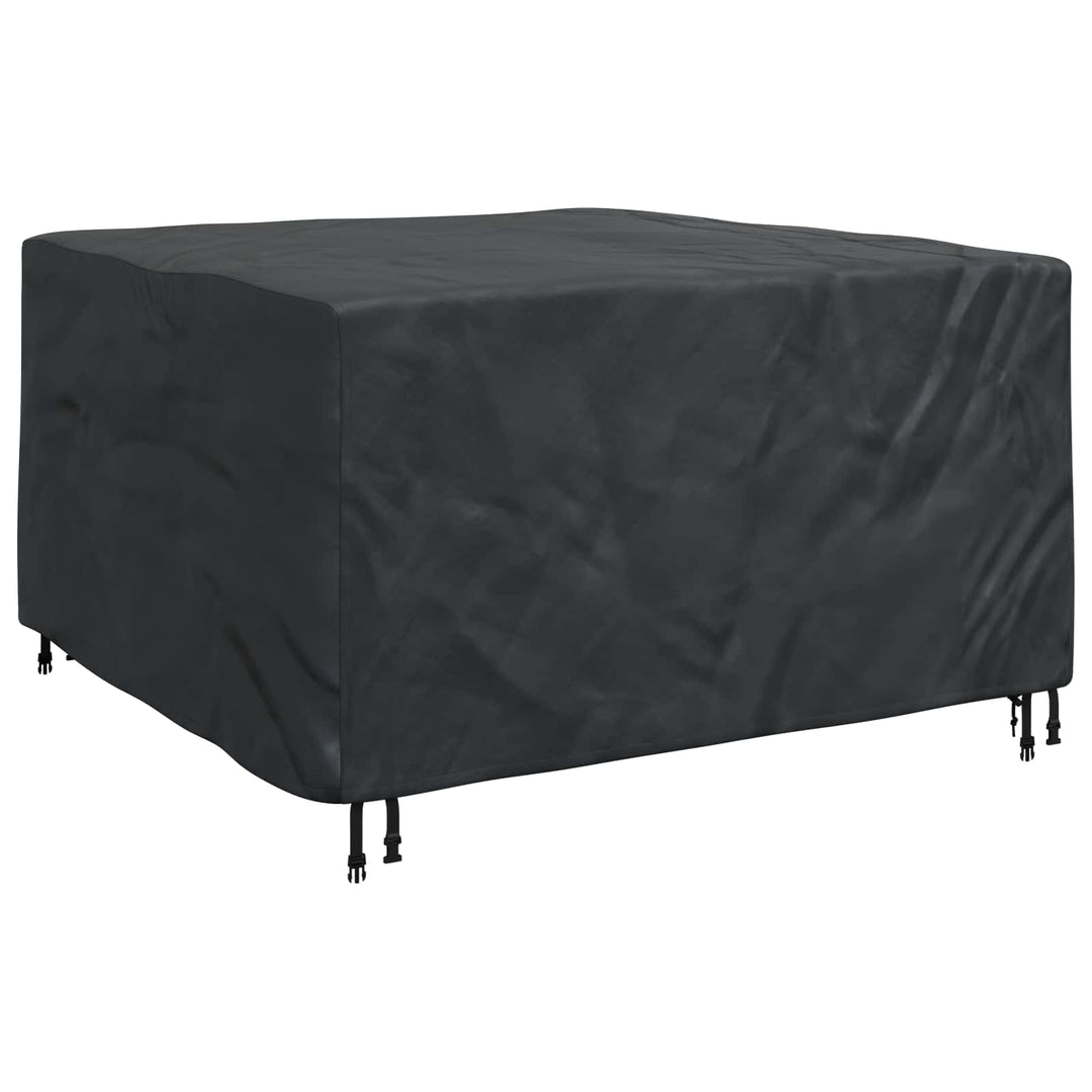 Møbelbetræk Ensfarvet Sort 150 x 150 x 75 cm 420D