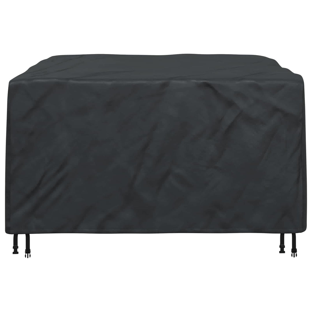 Møbelbetræk Ensfarvet Sort 150 x 150 x 75 cm 420D
