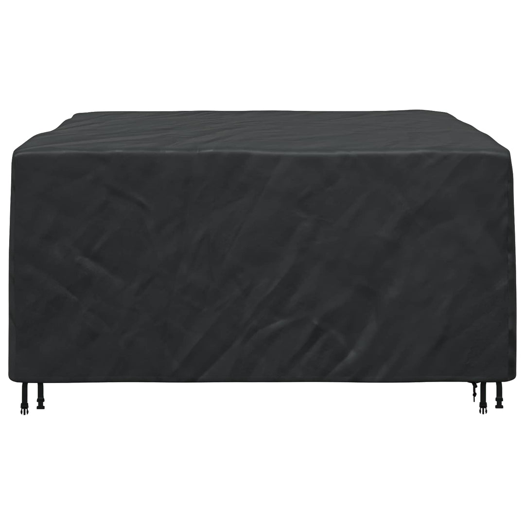 Møbelbetræk Ensfarvet Sort 180 x 190 x 85 cm 600D