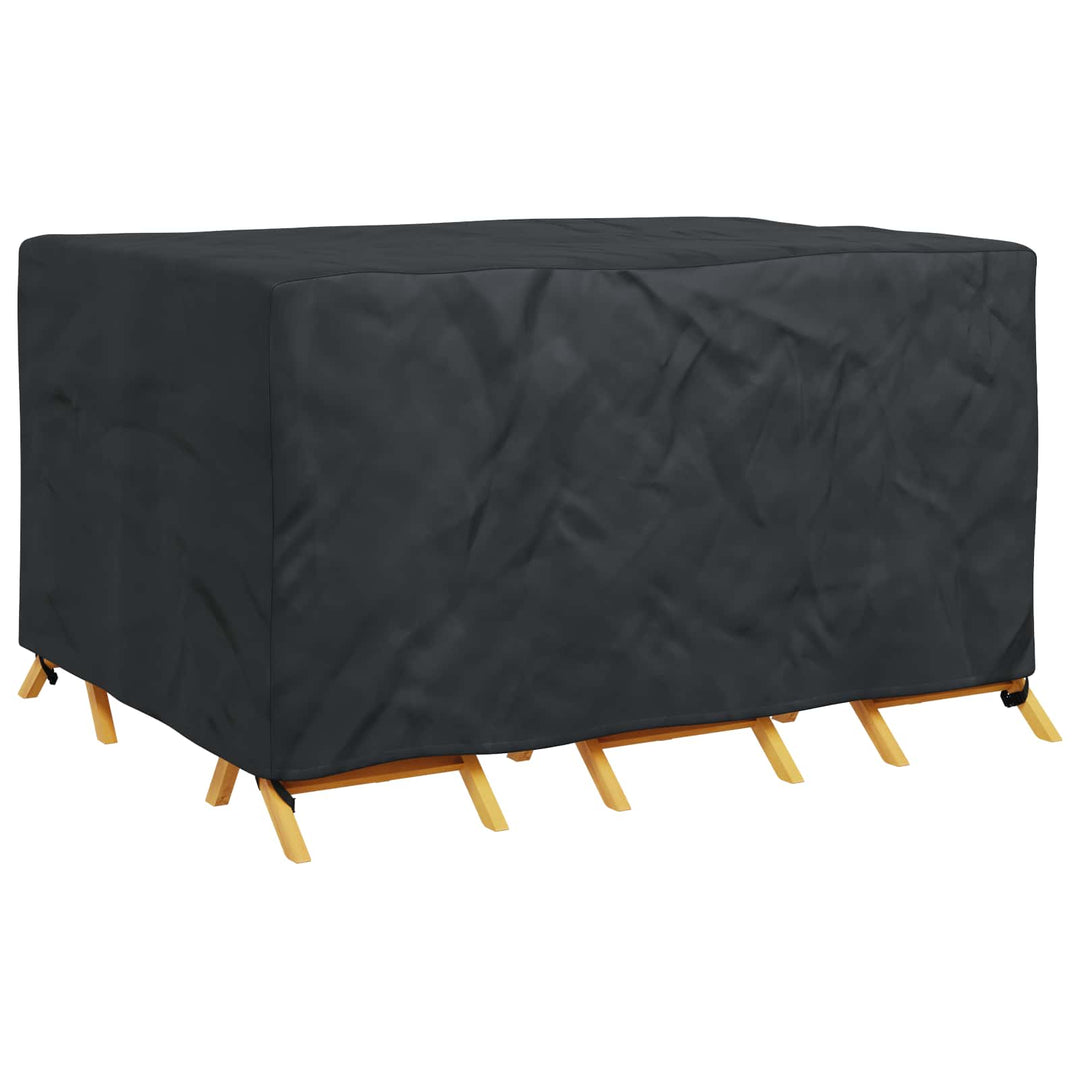Møbelbetræk Ensfarvet Sort 180 x 120 x 74 cm 420D