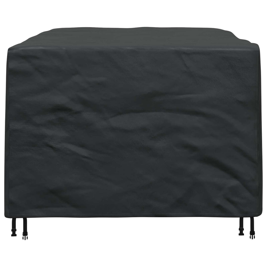 Møbelbetræk Ensfarvet Sort 180 x 120 x 74 cm 420D
