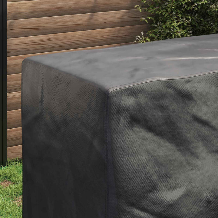 Møbelbetræk Ensfarvet Sort 180 x 70 x 90 cm 210D