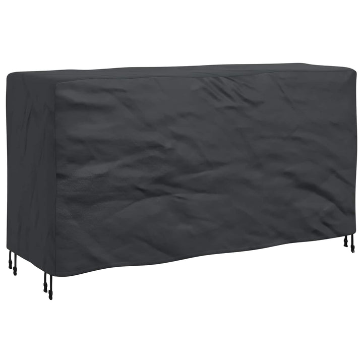 Møbelbetræk Ensfarvet Sort 180 x 70 x 90 cm 210D